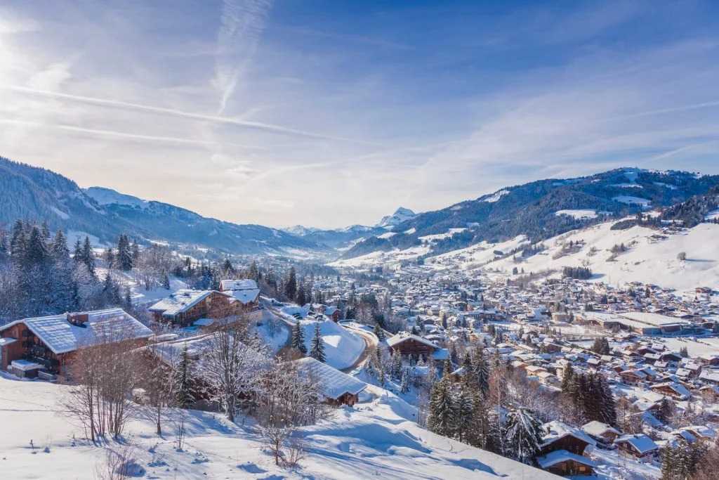 Megève vue montagne