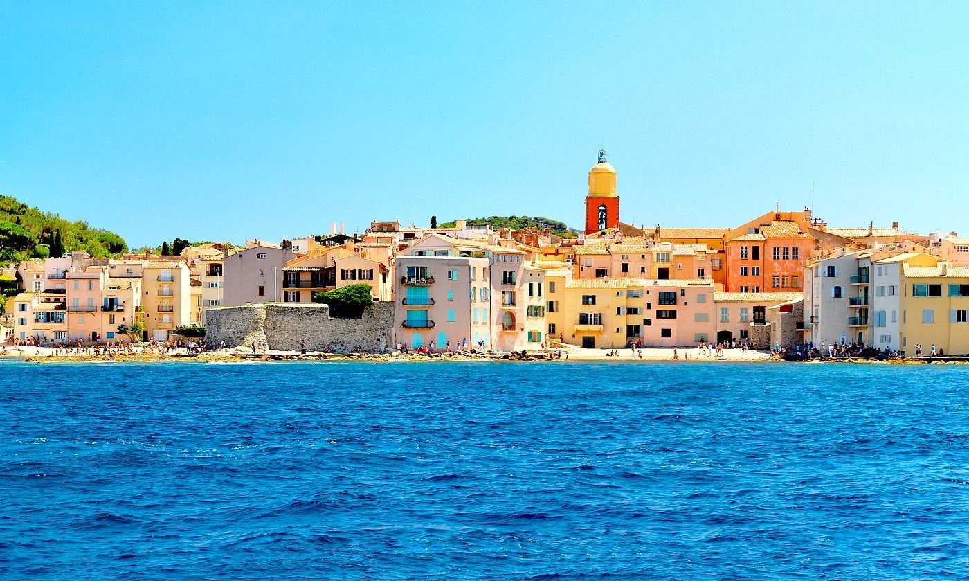 Vue mer Saint-Tropez